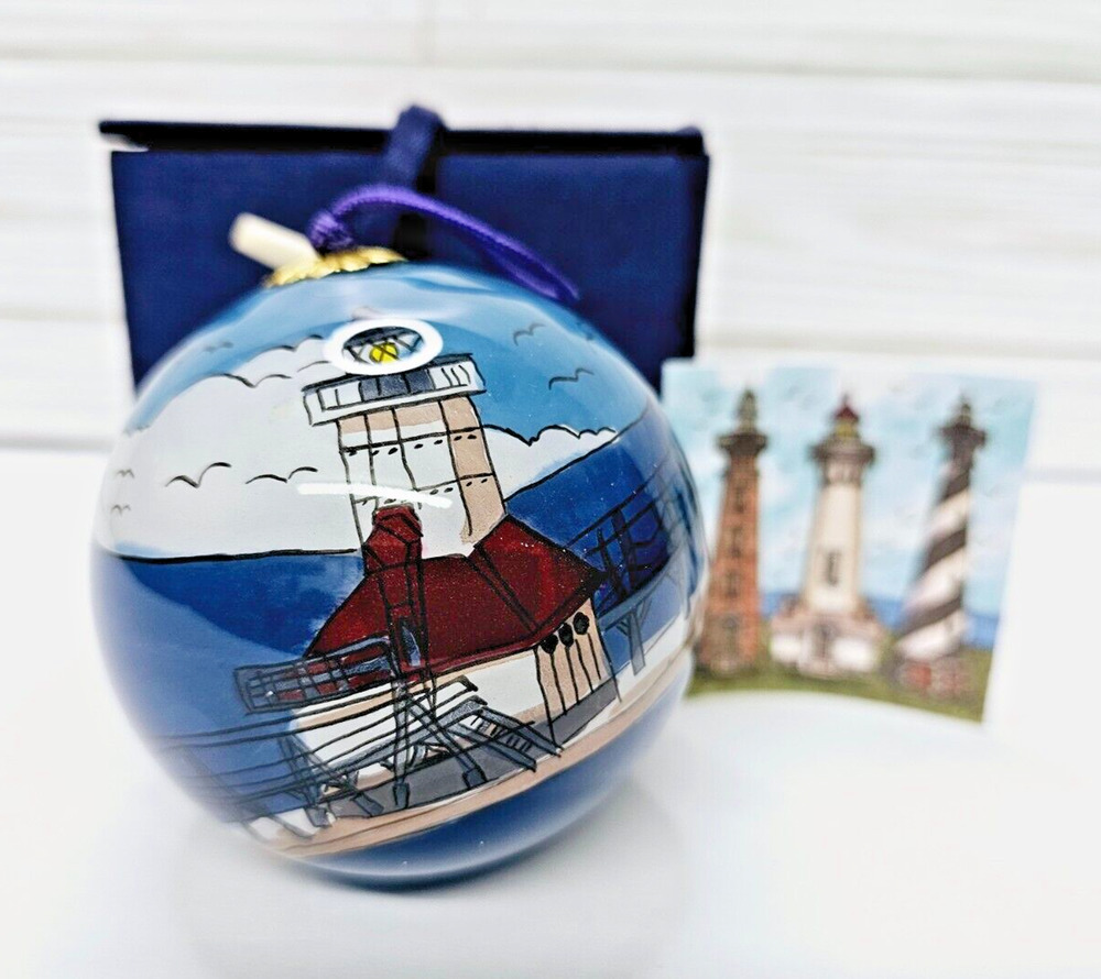 Global Village Glass Studios - Lighthouse Series - Li Bien St Joseph North Pier